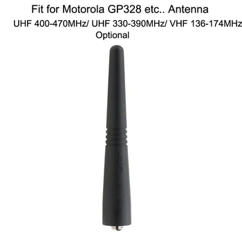 1db 9cm UHF 400-470Mhz/330-390MHz/VHF 136-174MHz Csonka Antenna Motorola GP338 GP328 GP3188 GP68 GP88 HT1250 EP450 Rádió