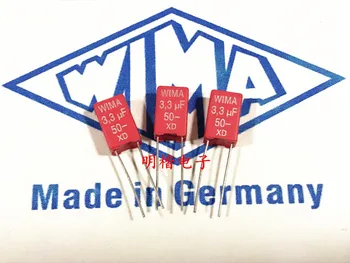 2020 forró eladó 10db/20db német kondenzátor WIMA MKS2 50V 3.3 UF 335 50V 3u3 P: 5mm Audio kondenzátor ingyenes szállítás