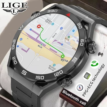 2023 GPS Mozgás Pályája Felvétel a Férfiak Intelligens Karóra I68 Vízálló Bluetooth Hívás Smartwatch EKG PPG Monitoring Okos Karkötő