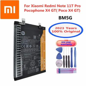 2023 Évben Új, 100% Eredeti BM5G Akkumulátor Xiaomi Redmi Megjegyzés 11T Pro / Pocophone GT X4 / Poco GT X4 5080mAh Okostelefon Volta