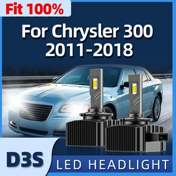 2DB Autó Lámpa LED Fényszóró D3S Izzó 110W 40000LM HID Lámpa Chrysler 300 2011 2012 2013 2014 2015 2016 2017 2018