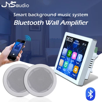 4 inch Bluetooth Fal Erősítő Smart házimozi Sound System Audio Center 5 hüvelykes Sztereó Mennyezeti Hangszóró Lakossági