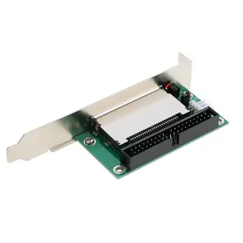 40-Pin Cf Flash Kártya 3,5 Ide Átalakító Adapter Pci Konzol Hátsó Panel