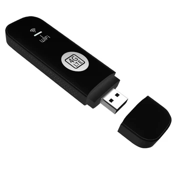 4G USB WIFI Modem 150Mbps 4G LTE Autó Vezeték nélküli Wifi Router Támogatja a B28-Európai Zenekar, Fekete
