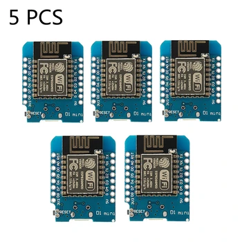 5DB ESP8266 ESP-12 Wemos D1 Mini WiFi Fejlesztési Tanács Micro USB 3.3 V Alapján ESP-8266 Pin ESP12 WeMos D1 Mini Modul