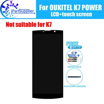 6.0 inch OUKITEL K7 LCD Kijelző+érintőképernyő 100% Eredeti Bevizsgált LCD Digitalizáló Üveg Panel Csere K7 TELJESÍTMÉNY