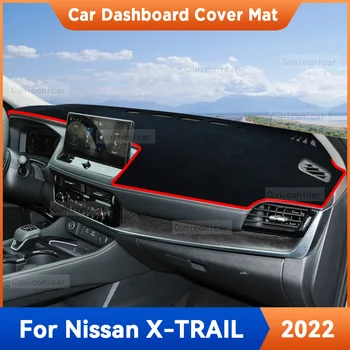 A Nissan X-TRAIL 2022 Autó Műszerfal Borító Szőnyeg Nap Árnyékban Pad Szőnyeg, Matrac, Anti-UV-Belső Kiegészítők Védő SZŐNYEG