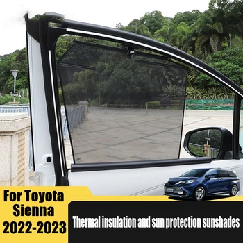 A Toyota Sienna 2023 2022 2021 Teljes ablak kihúzható napernyő, a sun protection szigetelés