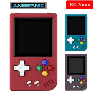 ANBERNIC RG NANO Pocket Mini Kézi Játékos Fém Shell 1.54