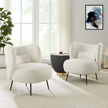 Bárány Egyetlen kanapé Modern nappali szék Ergonomikus Design relax Fotel szépségszalon luxus Várja, Recepció, bútorok