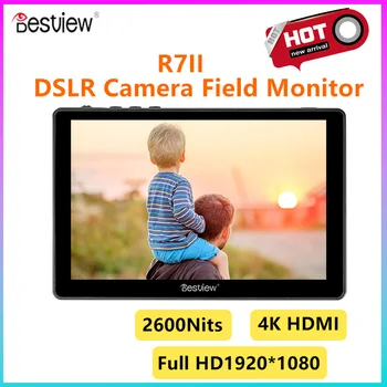 Desview Bestview R7II 4K 7 hüvelykes, Full HD felbontású, Érintőképernyős Monitor 2600 Nit HDR 3D LUT 1920x1080 IPS Mező Monitor Kamera