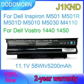 DODOMORN 11.1 V 58Wh J1KND Laptop Akkumulátor Dell Inspiron M501 M501R M501D M5010 M5030 M4110 M5110 A Dell Vostro 1440 1450