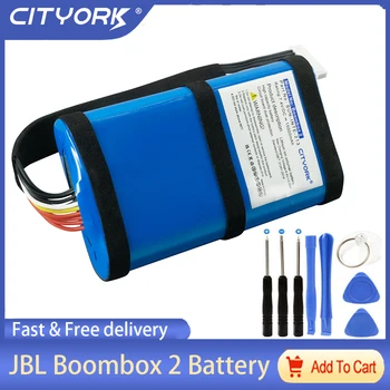 Eredeti JBL BOOMBOX2 Vezeték nélküli Bluetooth Hangszóró akkumulátorok 7.4 V 15000mAh NAP - INTE - 213 Jbl Boombox 2 Csere Akkumulátor