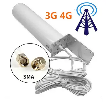 Extender Kettős SMA Férfi 3G 4G Külső Jel Erősítő Router Demodulátor Távoli Vezérlő Jel Emlékeztető