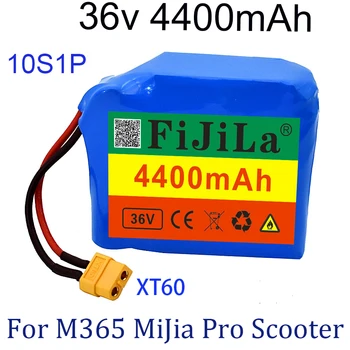 Für M365 Mijia Pro Roller 36V 4,4 Á 10S 1P 18650 Lítium-ionen Akku Extended Range Ladung und Entladung XT60 Stecker + 15A BMS
