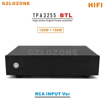 HIFI TPA3255 BTL High Power Digitális Erősítő RCA vagy XLR Ver Input Opcionális 150W+150W