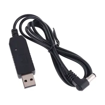 Hordozható USB Töltő Kábel Vezeték Kábel Két Módon Rádió Adó-Vevő Kábel