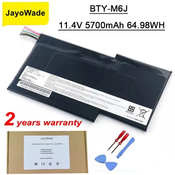 JayoWade BTY-M6J Laptop Akkumulátor MSI GS63VR GS73VR 6RF-001US BP-16K1-31 9N793J200 Tablet PC MS-17B1 MS-16K2 BTY-M6J Notebook