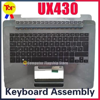 KEFU UX430 ASUS Laptop Billentyűzet UX430UN UX430U UX430UA UX430UQ U4100U UX430UNR Eredeti Billentyűzet Palmrest C Shell Közgyűlés