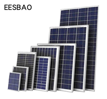 Nagykereskedelmi a 40w, 50w, 60w, valamint 80w napelem napelem modul panel hatalom a Kínai gyártó monokristályos szilícium-mono