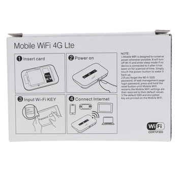 Pocket Mini Mobil Wifi Router E5573 Mobile Hotspot Autó Hotel 150mbps 4G LTE Router a SIM-Kártya Nyílásba T3EB