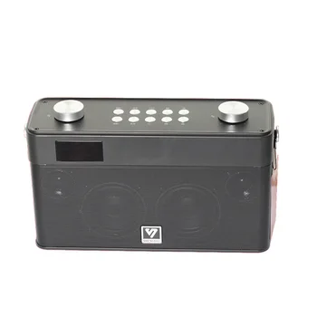Q5S 40W Otthoni HiFi Audio Fél hangszóró Hang Vezeték nélküli Újratölthető Hordozható Karaoke hangfal