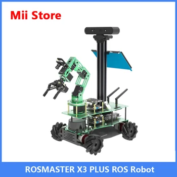 ROSMASTER X3 PLUSZ ROS Robot Python Programozási Az Jetson NANO 4GB/Xavier NX/tx2 alatt repülő üzemeltető NX/RaspberryPi 4B.