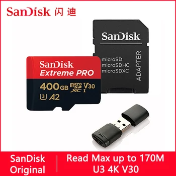 SanDisk Extreme PRO Micro SD Kártya 128 GB 64 GB 32 GB 512 gb-os 256G Micro SD-1 tb-os Flash Memória Kártya SD U3 4K V30 Microsd TF Kártya
