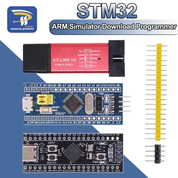 ST-LINK V2 Szimulátor Letöltés Programozó STM32F103C8T6 KAR STM32F103C6T6 Minimális Rendszer Fejlesztési Tanács STM32F401 STM32F411