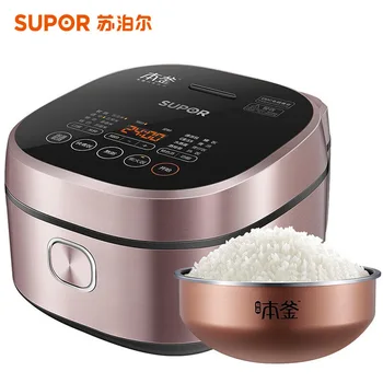 SUPOR rizsfőzőt 4L Kapacitás Multifunkcionális Intelligens rizsfőzőt 304 Rozsdamentes Acél Gőzölgő Rács Fém Rajz Test Rizs Tűzhely
