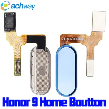 Tesztelt Új Huawei Honor 9 Home Gombot Ujjlenyomat-Érzékelő Gomb Flex Kábel, Szalag Csere Huawei Honor 9 Home Gombot