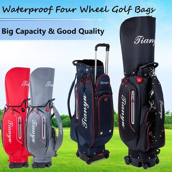 Többfunkciós Golf Sport Csomag Standard Táska Vízálló Személyzet Táska Fedelét, A Hold Egy Teljes Készlet Klubok Nagy Kapacitás Sport Táskák
