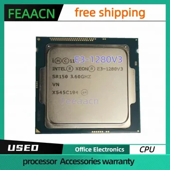 Usado Xeon CPU E3-1280v3 SR150 3.6 GHZ-es 4núcleos LGA1150 8MB 82W 22nm E3 1280V3 processador