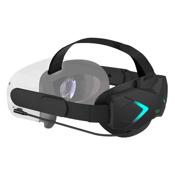 VR Power Bank Rögzítő Konzol Teljesítmény Bank Beállító Konzol Színes Fény Oculus Quest 2 VR Headset Játék Tartozékok