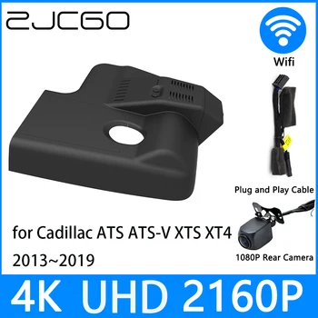 ZJCGO Kamera 4K UHD 2160P Autó DVR Videó Rögzítő éjjellátó parkolás a Cadillac ATS ATS-V XTS XT4 2013~2019