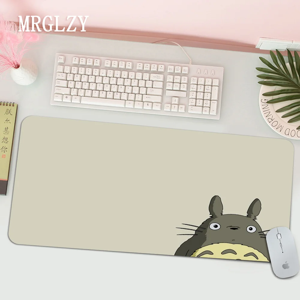 Anime Totoro, Barátok Játékos Sebesség Egerek Kiskereskedelmi Kis Gumi Mousepad Laptop fedelét Nagy Egér Pad Billentyűzetek Mat Egér Pad Xxl