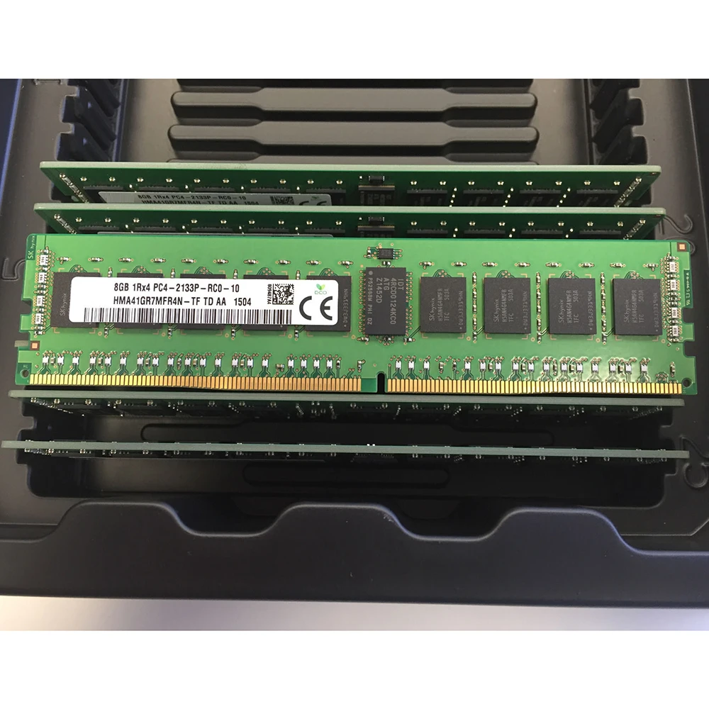 1DB A SK Hynix RAM 8GB 8G DDR4 1RX4 PC4-2133P-RC0-10 REG ECC Memória