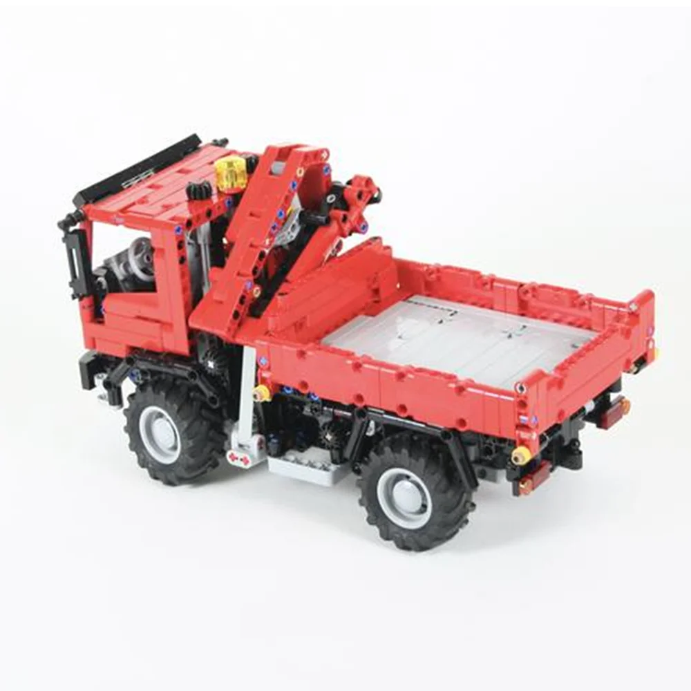 MOC-126815 Mini Bumm Teherautó építőelem-Modell Használjunk, Játék, Puzzle Gyerekeknek Ajándék