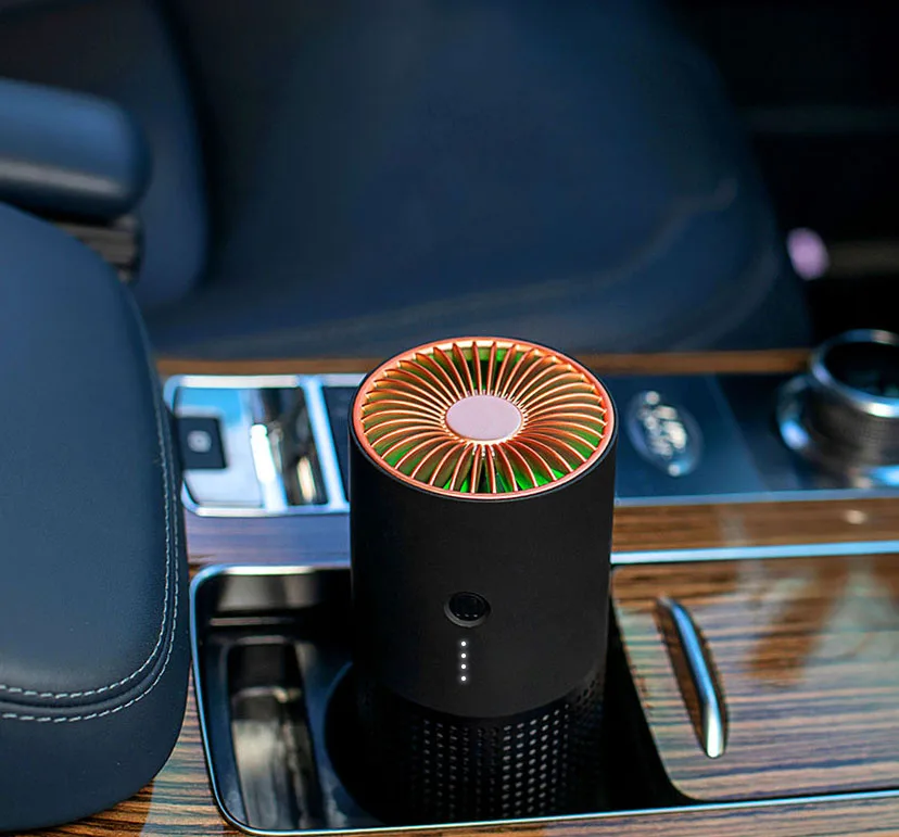 Elektrosztatikus Hordozható Mini Autó Ionizáló Usb Hordozható Anion Légtisztító Autó