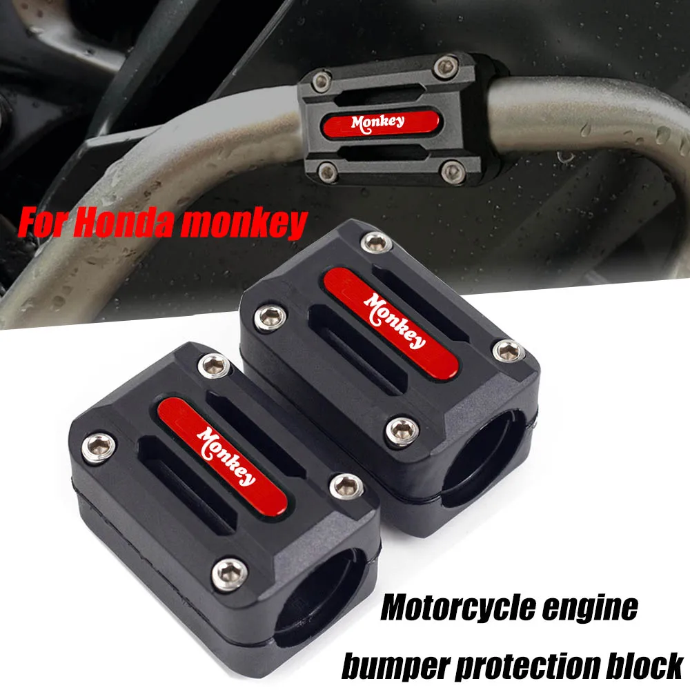 A Honda Monkey 125 Motorkerékpár motor lökhárító védelem blokk lökhárító védelmi eszköz biztonsági bár dekoráció blokk ütközés