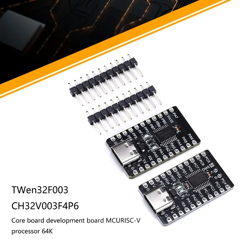 TWen32F003 CH32V003F4P6 Tanács Fejlesztési RISC-V Processzor 64K 8K Memória