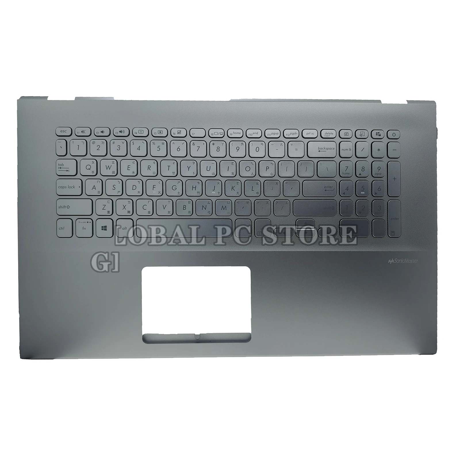 X712F Laptop Billentyűzet fedél X712FB X712FA F712FA F712F K712F Palmrest Shell Közgyűlés