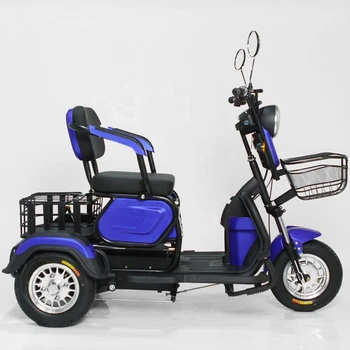 Új Elektromos Tricikli trike robogó a 500W 800W motor 48V akkumulátor CE felnőttek számára