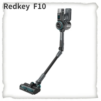 Új Redkey F10 Okos Összecsukható Bot Függőlegesen Álló Kézi Vezeték nélküli Porszívó 23Kpa HEPA99.97% - ban 110v-220v